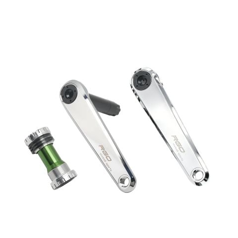  Giò dĩa xe đạp RGO FR60 chuẩn GXP 3 ốc BCD 130 165mm / 170mm 48 / 50 / 52T dành cho xe đạp gấp / 20 inch 