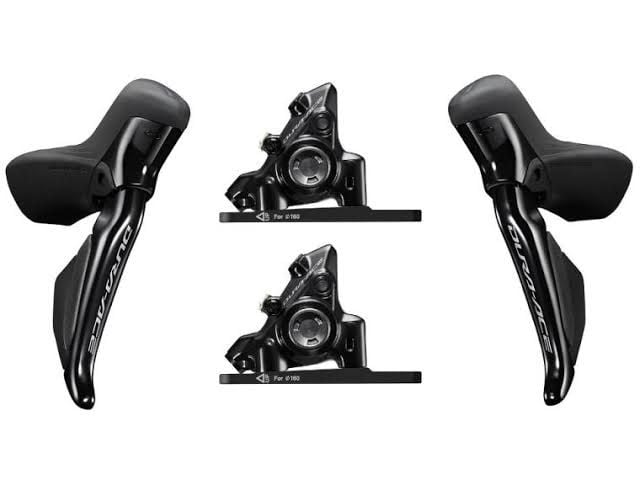 Bộ tay lắc xe đạp Shimano DURA ACE Di2 ST-R9270 2x12-speed STI kèm thắng