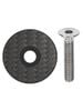 Nắp chụp potang xe đạp carbon kèm ốc titan siêu nhẹ 7 gram LA7