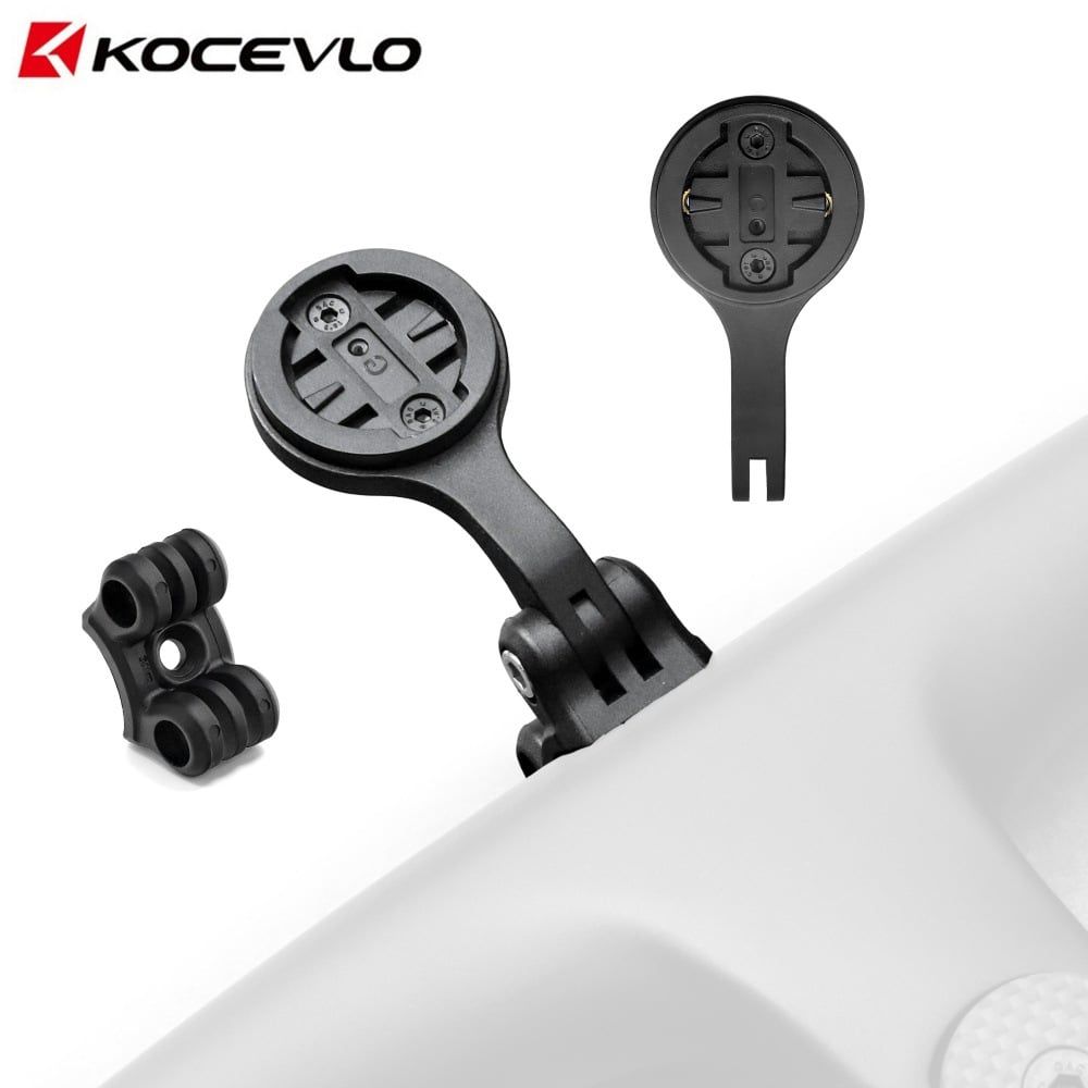 Bát gắn đồng hồ / camera / đèn / phụ kiện lên ghidong xe đạp có 1 lỗ ốc KOCEVLO có thể thay đổi góc HB05 ( nhựa )