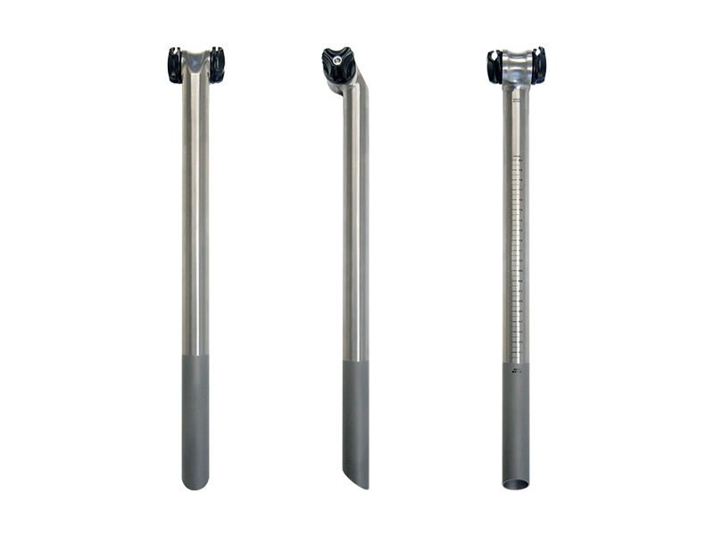 Cốt yên xe đạp titanium Hi-Light 27.2 / 30.9 / 31.6 back 15mm