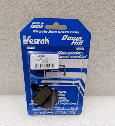  Bố thắng dĩa xe đạp Vesrah BP-035 DH cho thắng SRAM Level / LevelT / RED / Force 