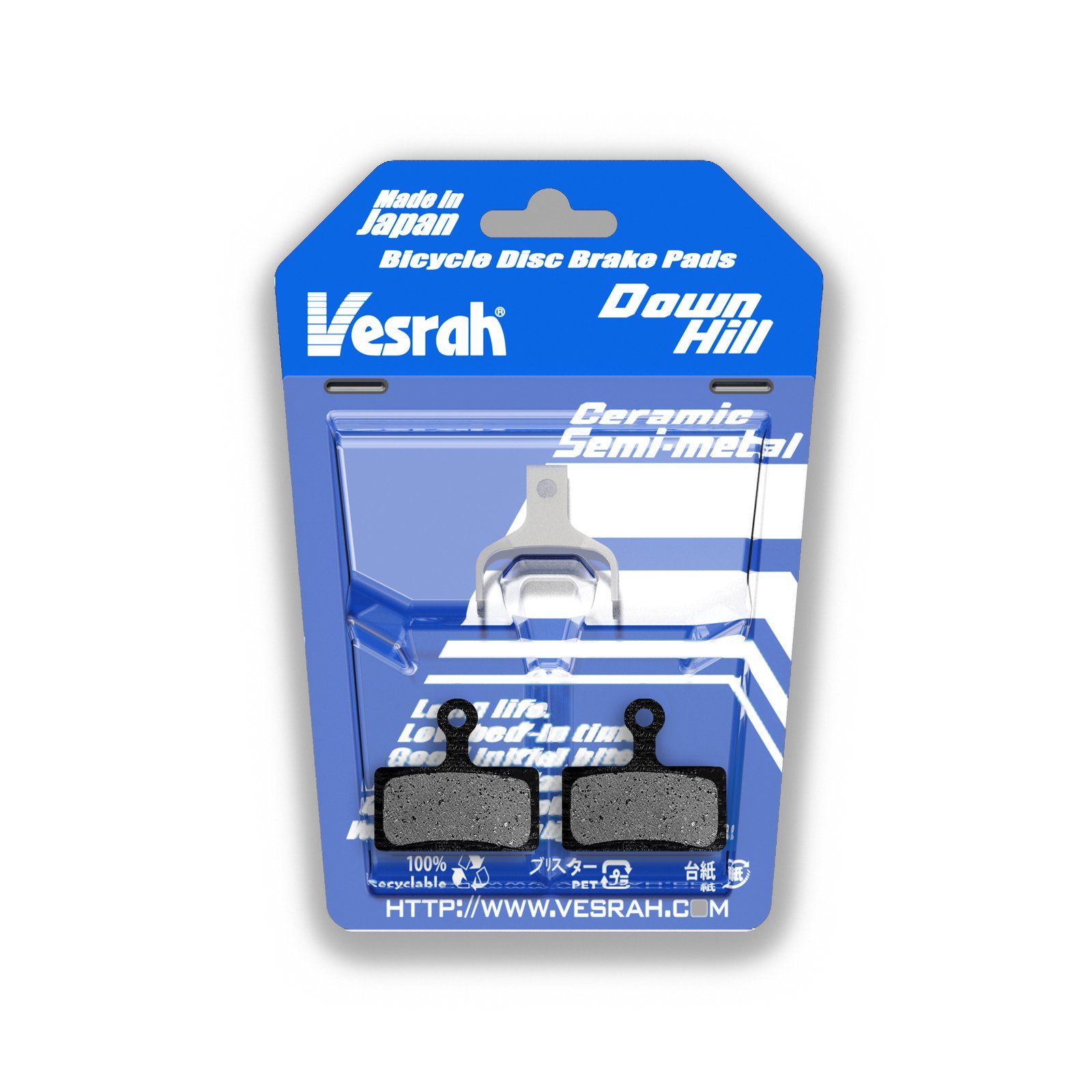 Bố thắng dĩa xe đạp Vesrah BP-041 cho thắng Shimano 2 pis XTR, DEORE XT, SLX, ALFINE)
