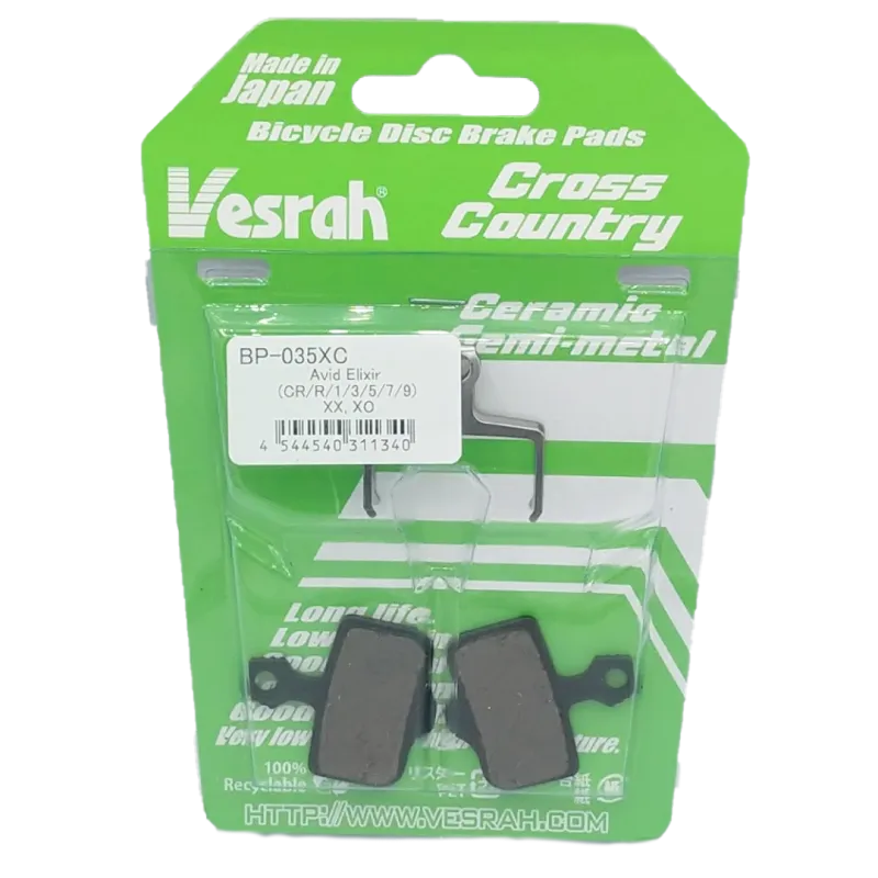 Bố thắng dĩa xe đạp Vesrah BP-035XC cho thắng SRAM Level / LevelT / RED / Force