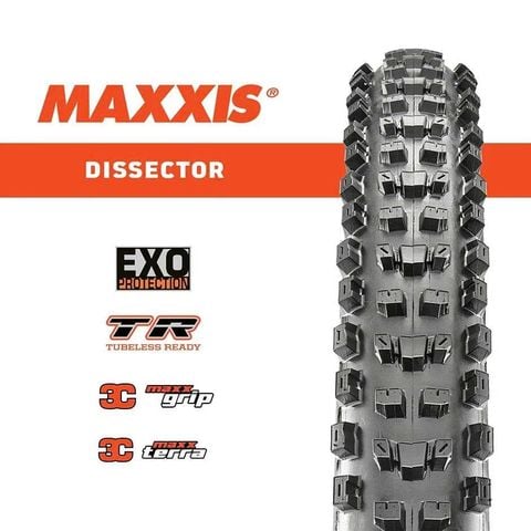  Vỏ Xe Đạp Maxxis Dissector WT EXO 3C MaxxTerra / MaxxSpeed TR 29 x 2.4 