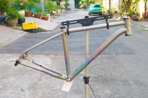  Sườn xe đạp MTB Hi-Light titanium custom 29 inch boost 148 UDH 