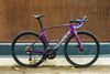 Xe đạp road carbon BigRock Aero tím thủy chung