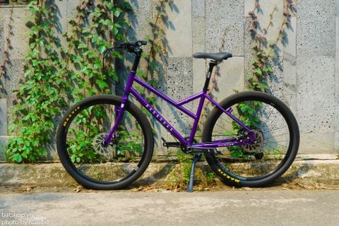  Xe đạp touring DarkRock tím thủy chung 