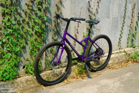  Xe đạp touring DarkRock tím thủy chung 