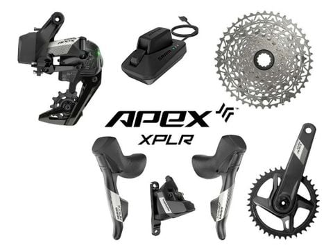  Bộ group xe đạp gravel SRAM Apex XPLR AXS 1x12 