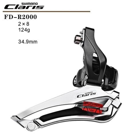  Sang dĩa xe đạp Shimano Claris R2000 2x8 bắt trực tiếp / bắt qua cổ dê 34.9 