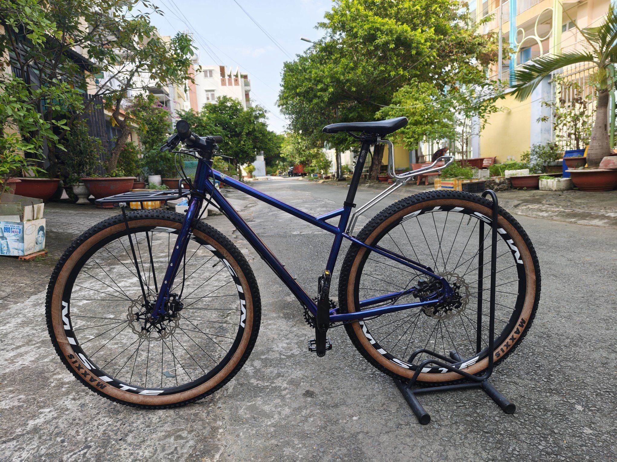 Baga trước xe đạp BRack F15