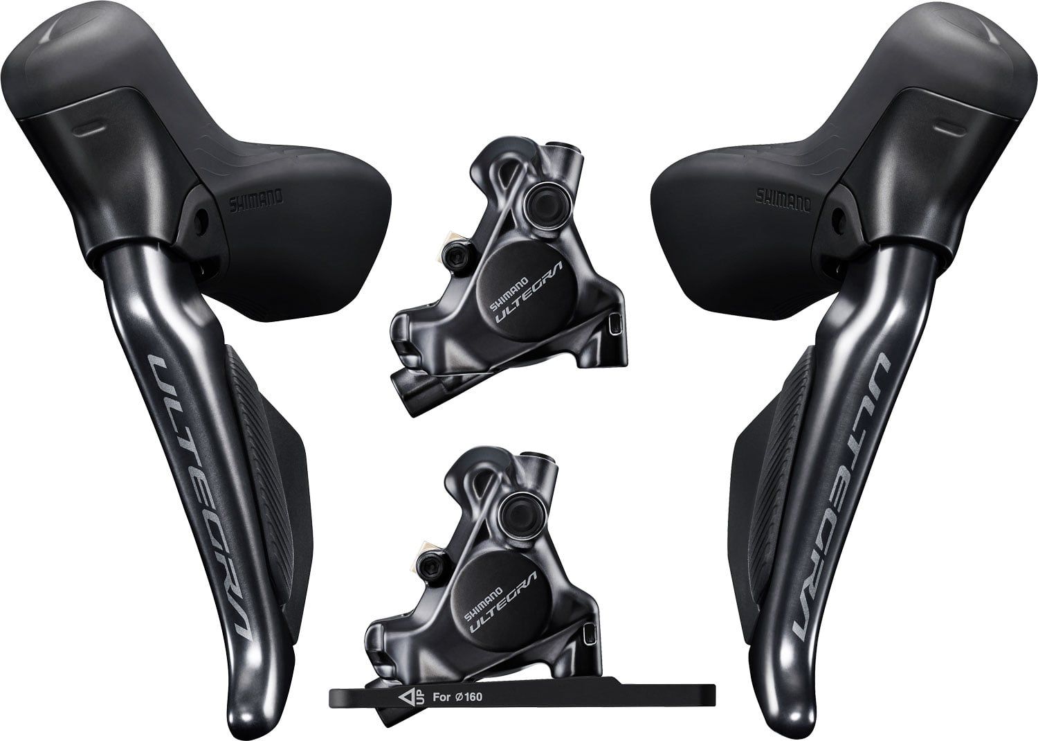 Bộ tay lắc xe đạp điện Shimano ULTEGRA Di2 ST R8170 2x12-speed STI kèm thắng