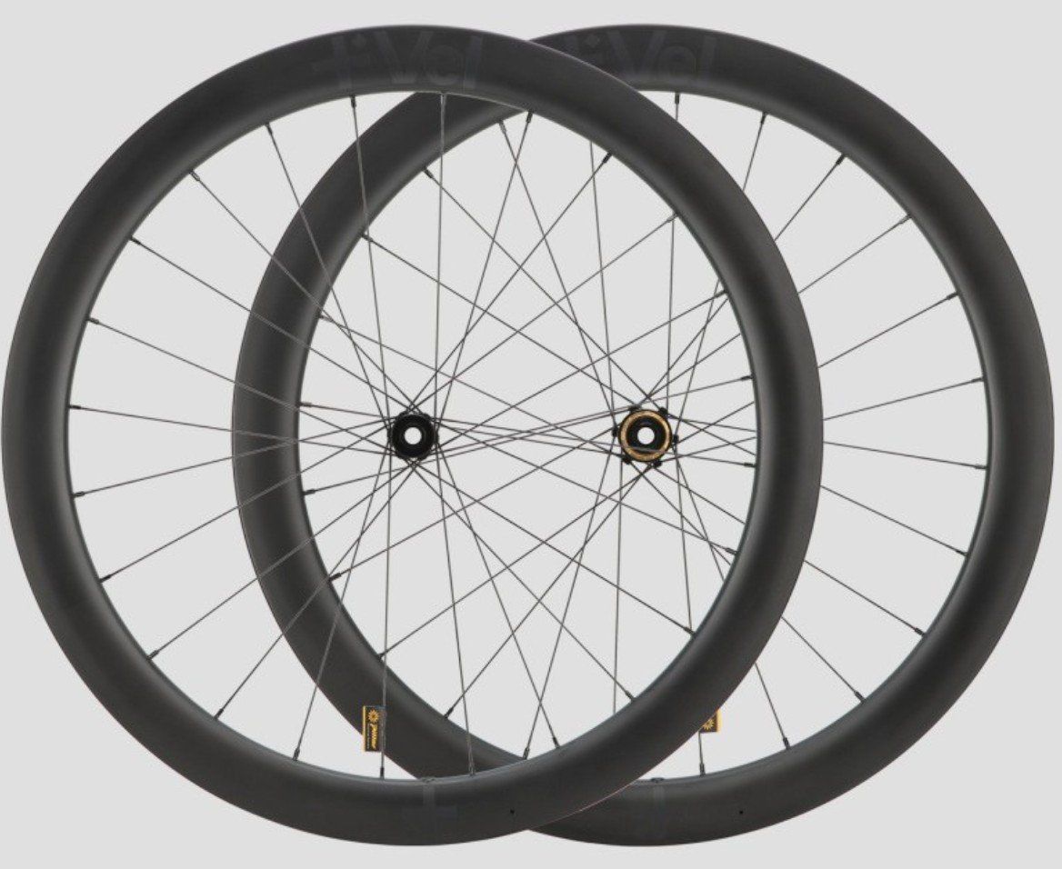 Bộ bánh xe đạp Road carbon Vel+ 700c 12x100 / 12x142 cối HGR 50mm / 60mm ratchet 36T