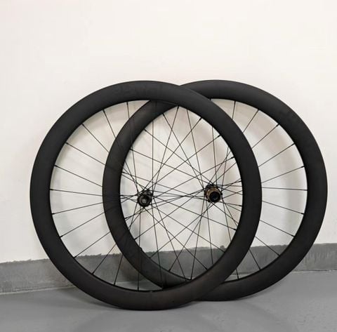  Bộ bánh xe đạp Road carbon Vel+ 700c 12x100 / 12x142 cối HGR 50mm / 60mm ratchet 36T 