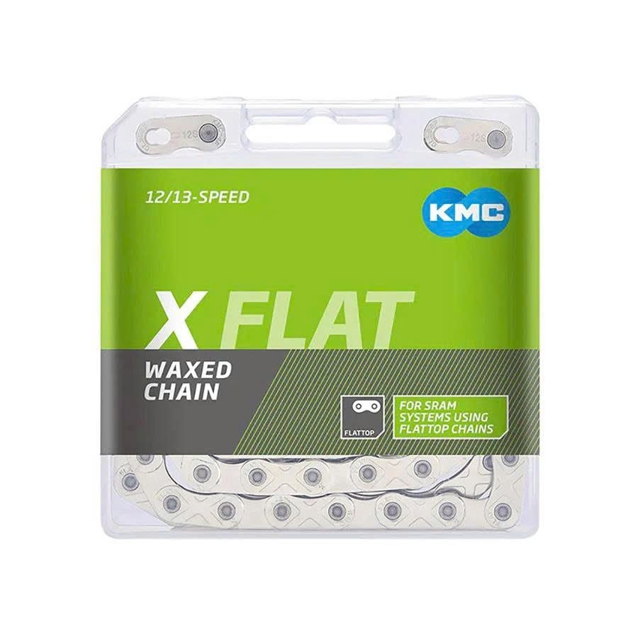 Sên Xe Đạp KMC 12 / 13 speed X12 Flat WAX GO FlatTop 126 mắt ( Phủ sáp ) tương thích SRAM T-Type Transmission