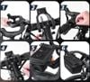 Túi treo ghidong xe đạp tháo lắp nhanh hỗ trợ gắn đồng hồ tốc độ / đèn / camera hành trình B289