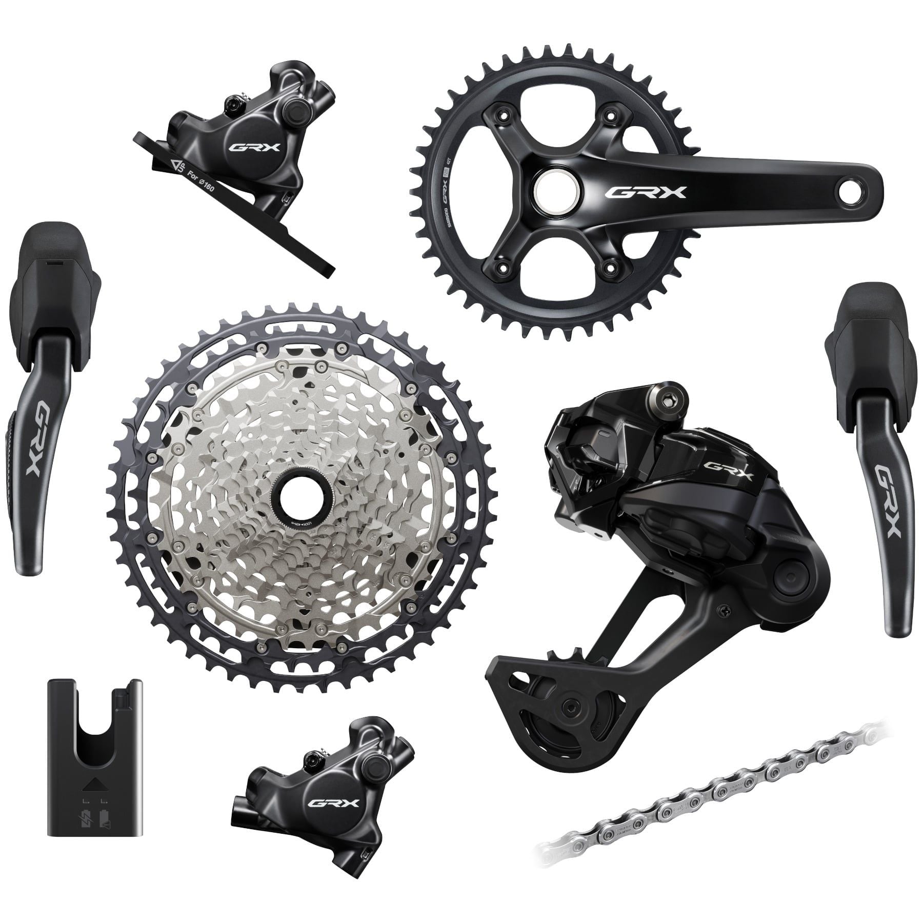 Bộ Group xe đạp Shimano gravel GRX-RX825 Di2 1x12s