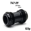 Trục giữa xe đạp T47 BSA EvoSid 86-92 / 68-73 trục 24mm / 29mm ( vặn )