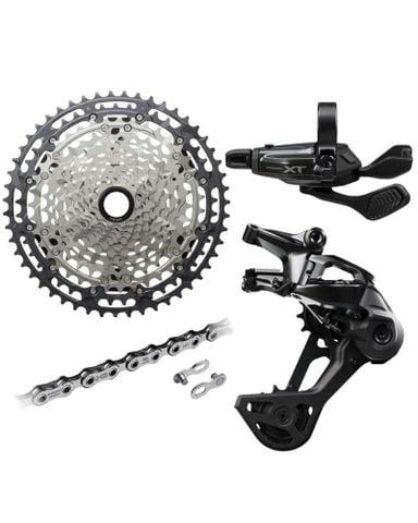  Bộ group xe đạp Shimano XT M8200 4 món líp 51T 