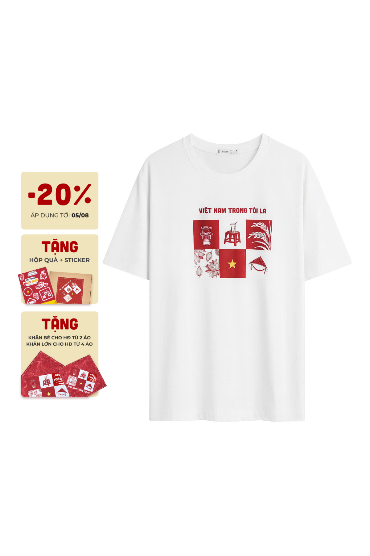 Áo thun Việt Nam trong tôi - O81S25H021