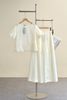 Áo croptop tay bom thêu gấu - B61B26H007