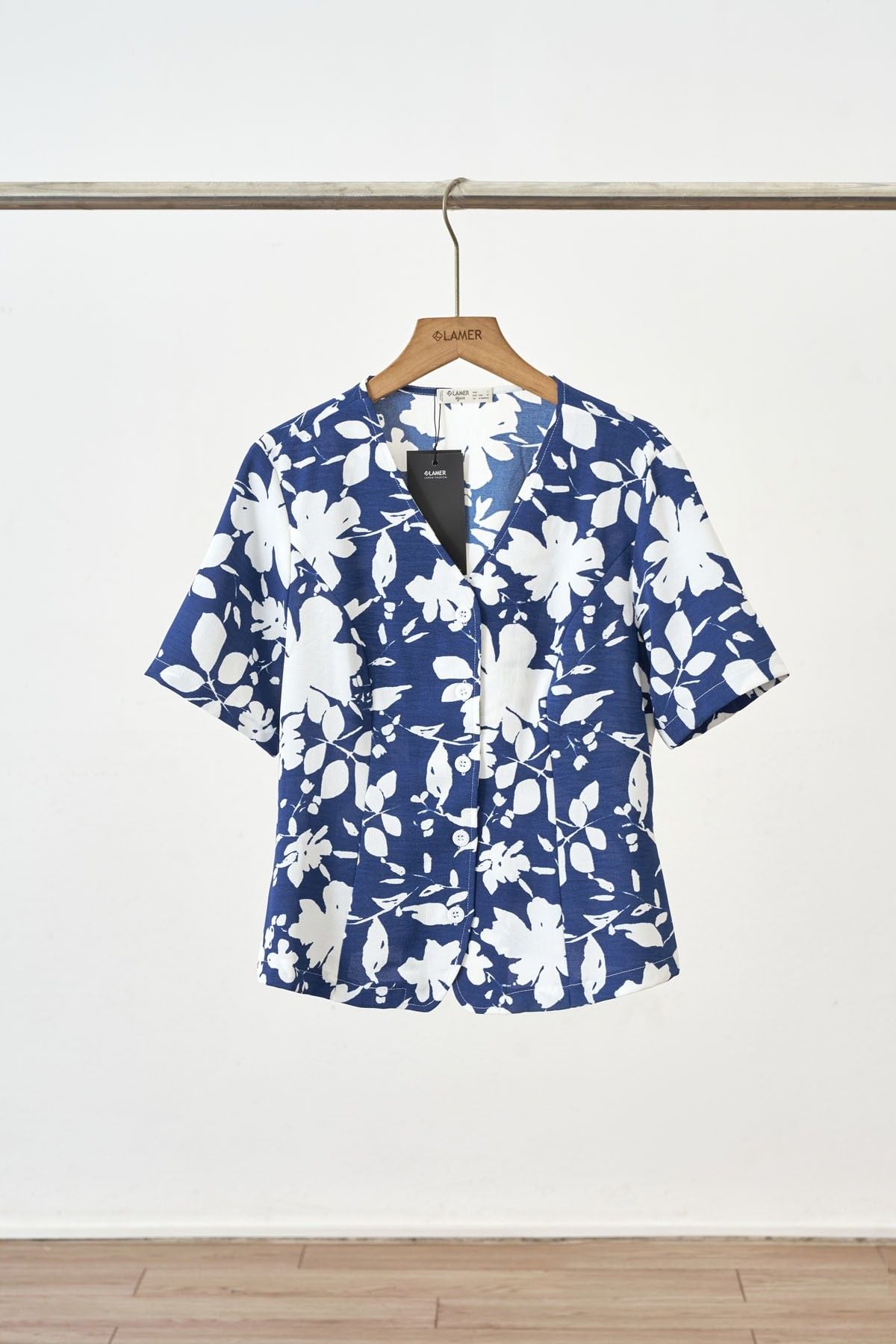 Áo peplum cổ tim - B61H25H016