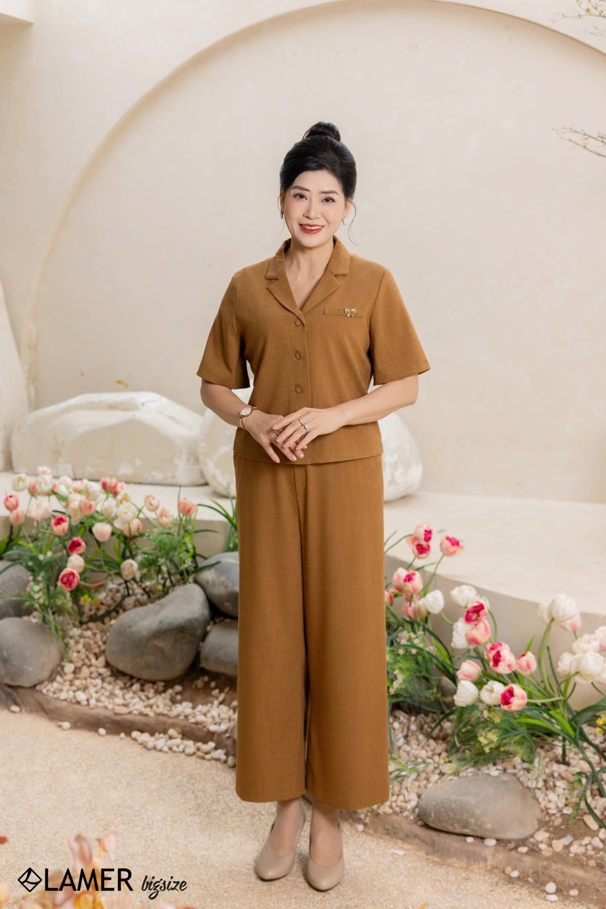 Áo cổ 2 ve - B61H25Q002