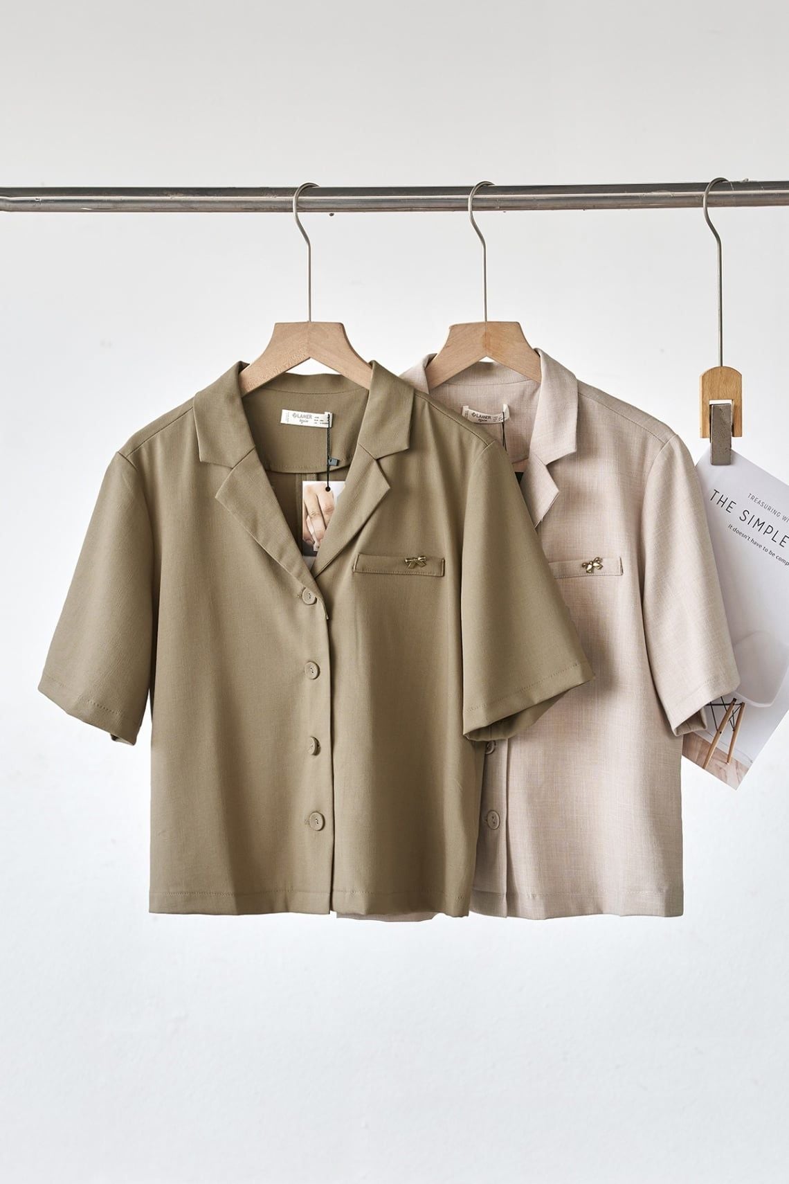 Áo cổ 2 ve - B61H25Q002