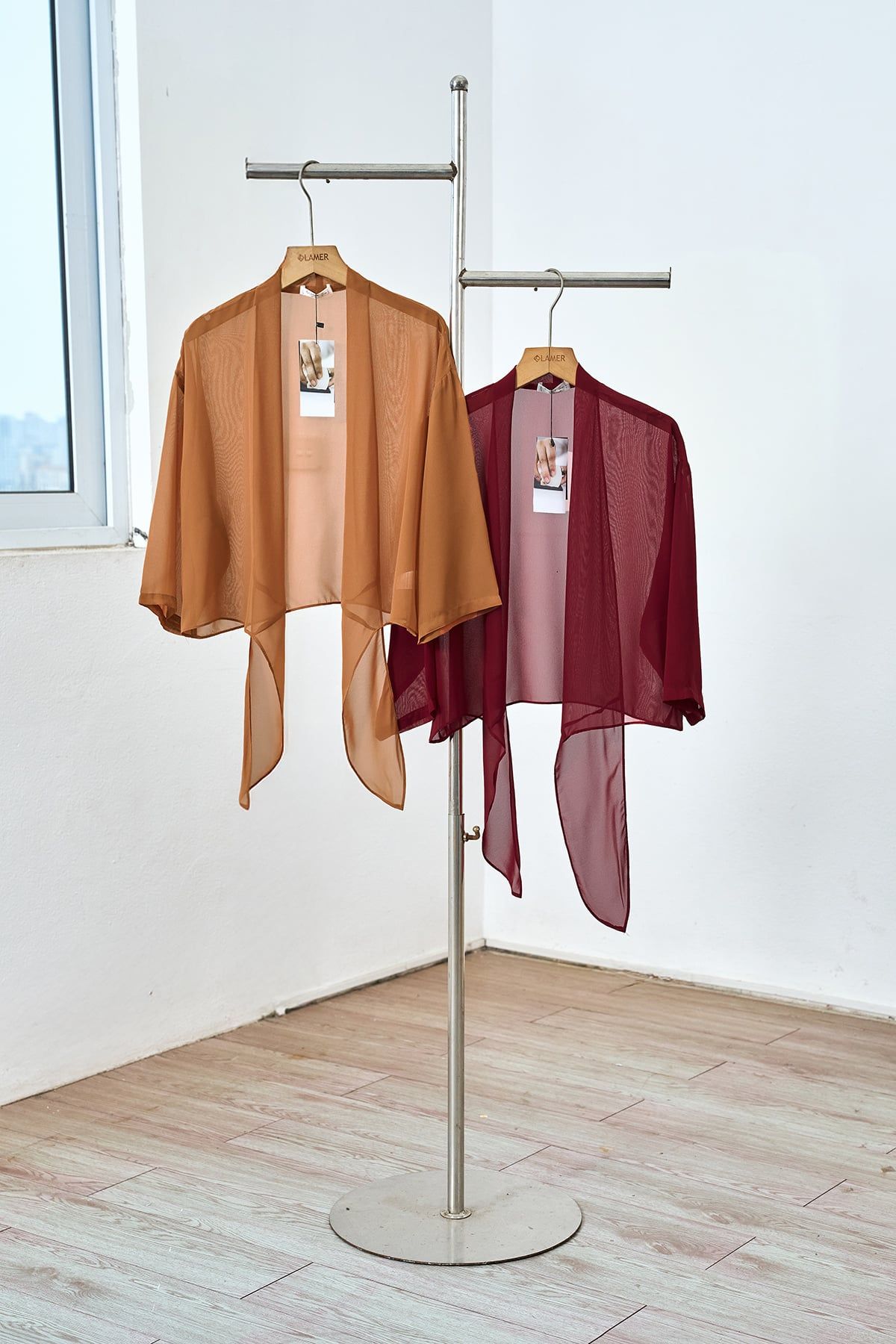 Áo khoác voan buộc vạt - B61O26H004