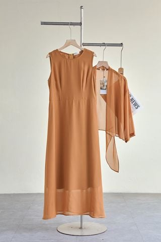 Đầm xòe sát nách - B63M26H002