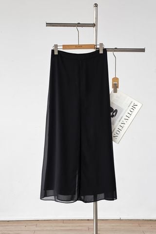 Quần váy ống rộng xẻ trước - B64W26H002