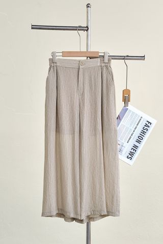 Quần ống rộng chun sườn - B64W26H003