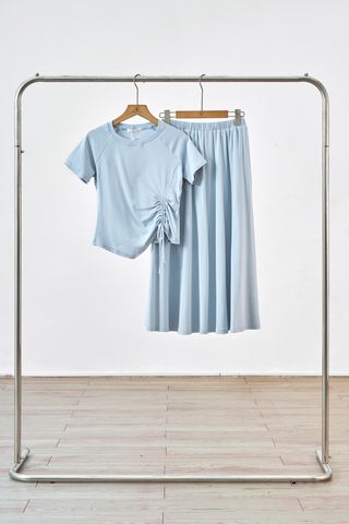 Chân váy xòe chun eo - D62L25H006