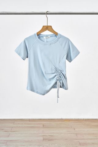 Áo thun tay giác lăng rút chun - D61B25H014