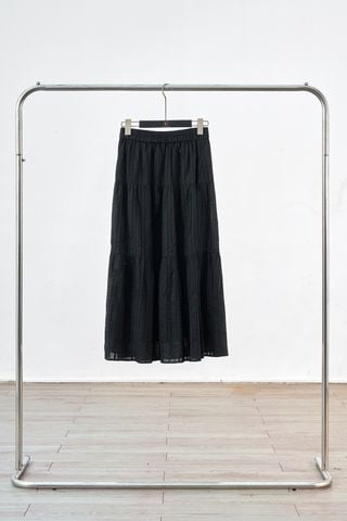 Chân váy xoè cạp chun nhún 3 tầng - D62M25Q004