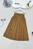 Chân váy dài túi ốp kẹp chun - H62L25Q002