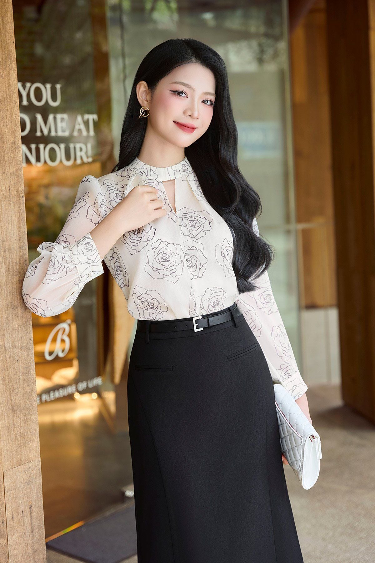 Áo cổ tàu  - L61B25Q002