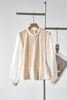 Áo peplum cổ bèo phối tay - L61B25T013