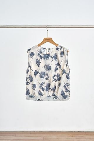 Áo sát nách cổ tròn ly vai - L61B26H001