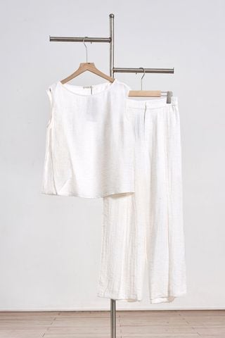 Áo nơ vai dáng suông - L61B26H003