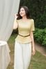 Áo peplum dây hoa eo - L61B26H007