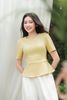 Áo peplum dây hoa eo - L61B26H007