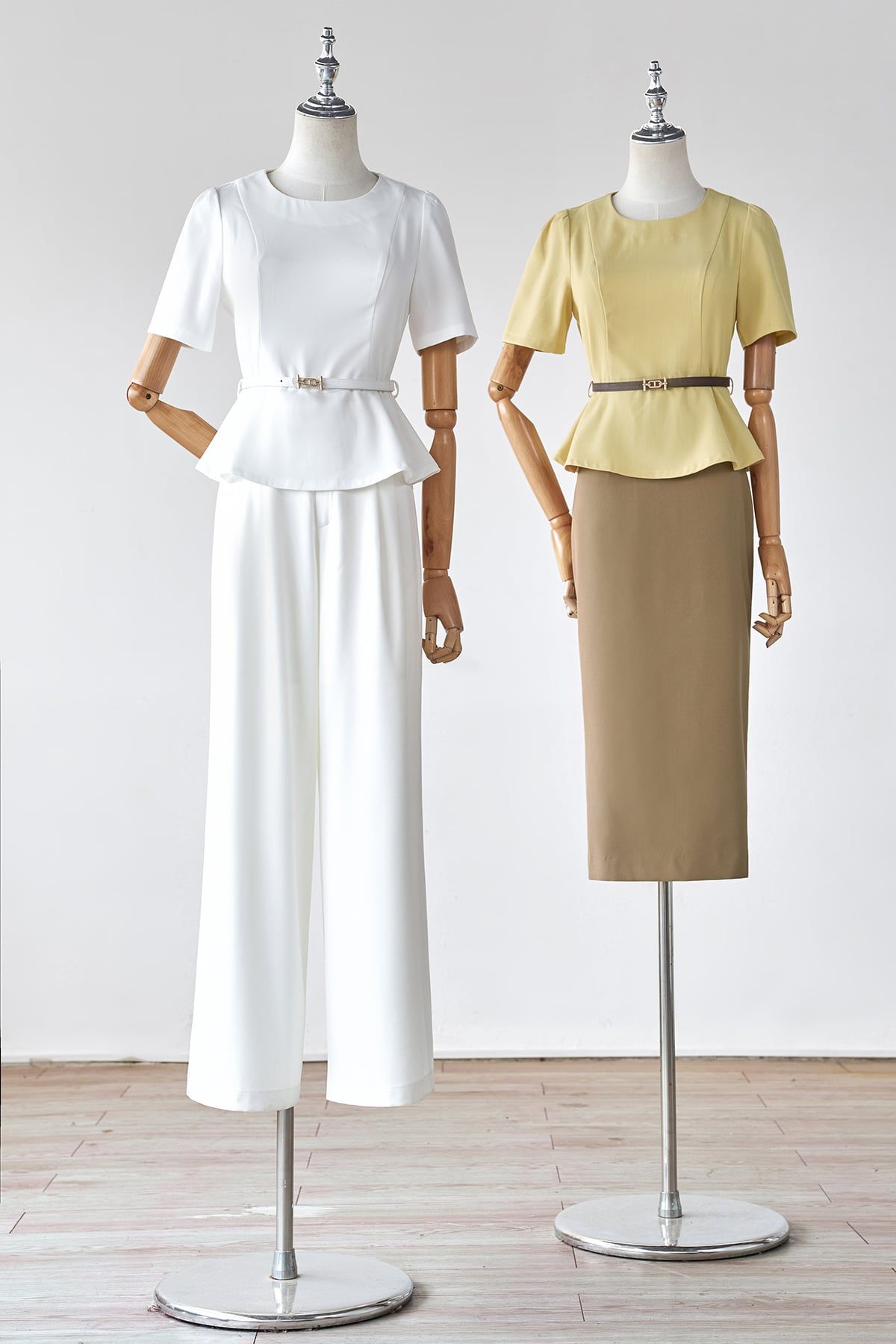 Áo peplum dây hoa eo - L61B26H007