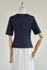 Áo peplum phối cổ - L61B26H013