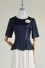 Áo peplum phối cổ - L61B26H013