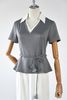 Áo peplum phối cổ dây hoa eo - L61B26Q003
