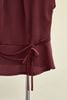 Áo peplum cổ xếp nơ eo - L61B27H002