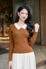 Áo len ôm phối cổ - L61W25T002