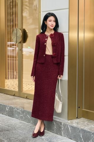 Chân váy dáng ôm cạp liền - L62F25T008